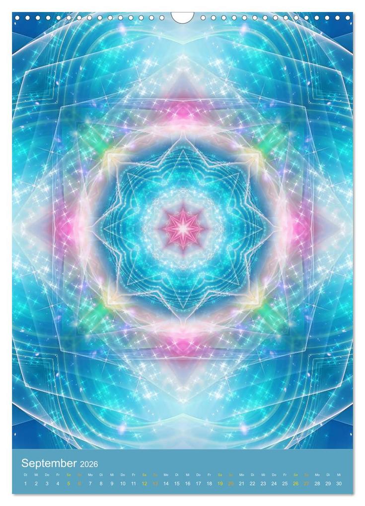 Weitere Ansicht: Lichtvolle Mandalas (Wandkalender 2026 DIN A3 hoch), CALVENDO Monatskalender | Gaby Shayana Hoffmann, Calvendo