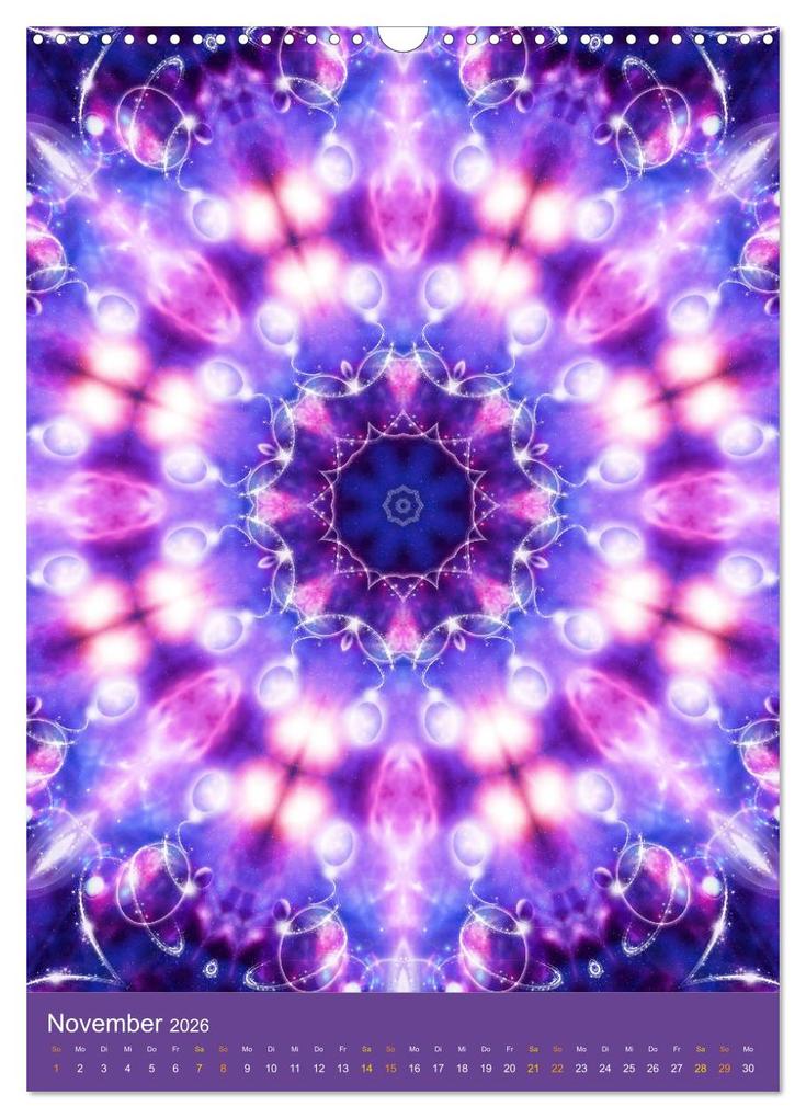 Weitere Ansicht: Lichtvolle Mandalas (Wandkalender 2026 DIN A3 hoch), CALVENDO Monatskalender | Gaby Shayana Hoffmann, Calvendo