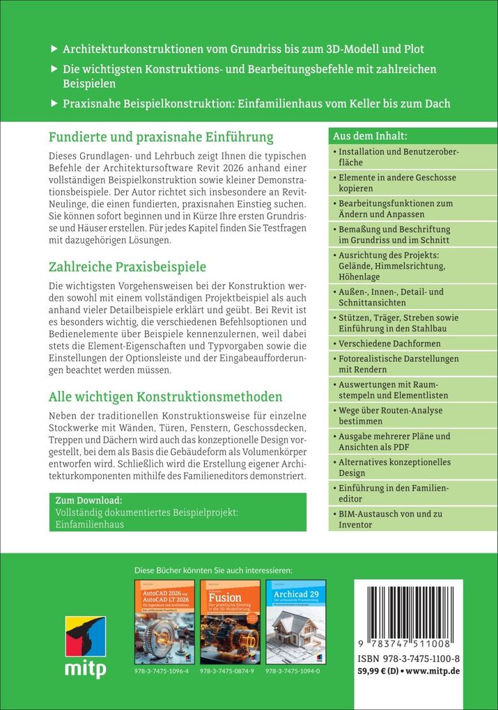 Weitere Ansicht: Autodesk Revit 2026 | Detlef Ridder
