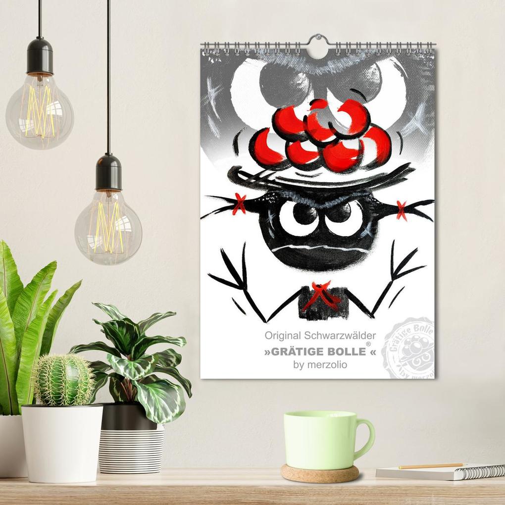 Weitere Ansicht: Original Schwarzwälder 'Grätige Bolle' by merzolio (Wandkalender 2026 DIN A4 hoch), CALVENDO Monatskalender | Uwe Merz »Merzolio«, Calvendo
