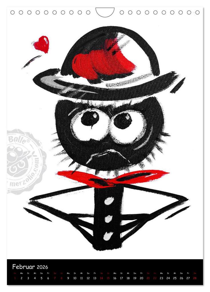 Weitere Ansicht: Original Schwarzwälder 'Grätige Bolle' by merzolio (Wandkalender 2026 DIN A4 hoch), CALVENDO Monatskalender | Uwe Merz »Merzolio«, Calvendo