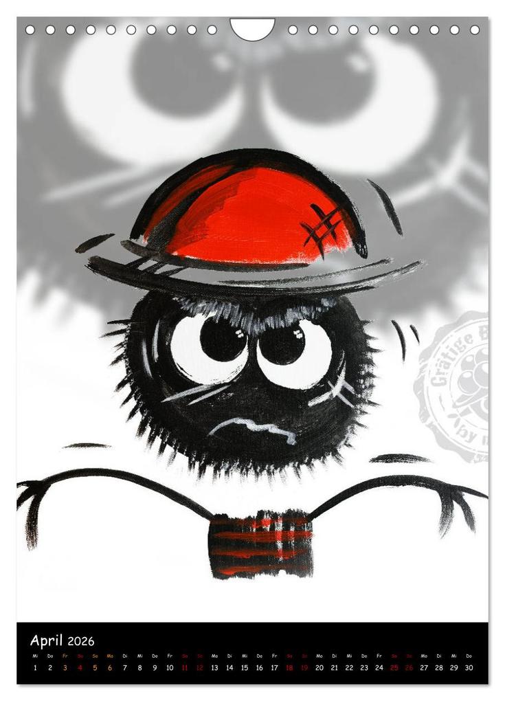 Weitere Ansicht: Original Schwarzwälder 'Grätige Bolle' by merzolio (Wandkalender 2026 DIN A4 hoch), CALVENDO Monatskalender | Uwe Merz »Merzolio«, Calvendo