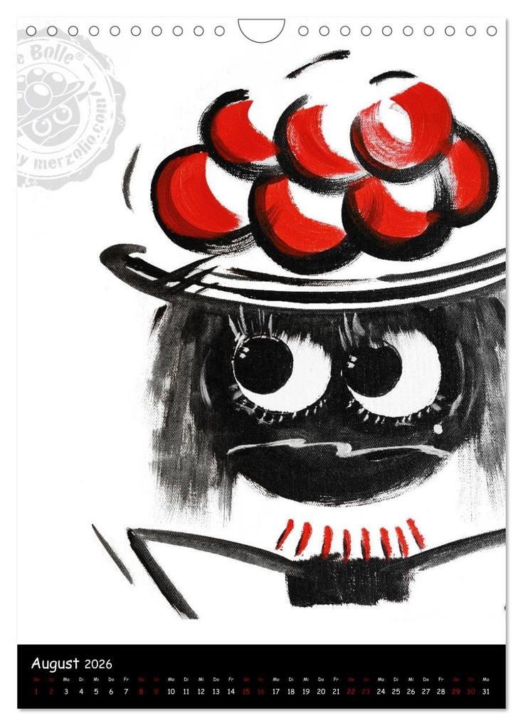Weitere Ansicht: Original Schwarzwälder 'Grätige Bolle' by merzolio (Wandkalender 2026 DIN A4 hoch), CALVENDO Monatskalender | Uwe Merz »Merzolio«, Calvendo