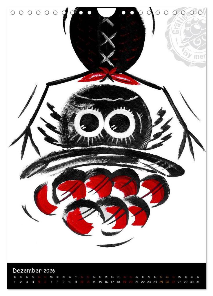 Weitere Ansicht: Original Schwarzwälder 'Grätige Bolle' by merzolio (Wandkalender 2026 DIN A4 hoch), CALVENDO Monatskalender | Uwe Merz »Merzolio«, Calvendo