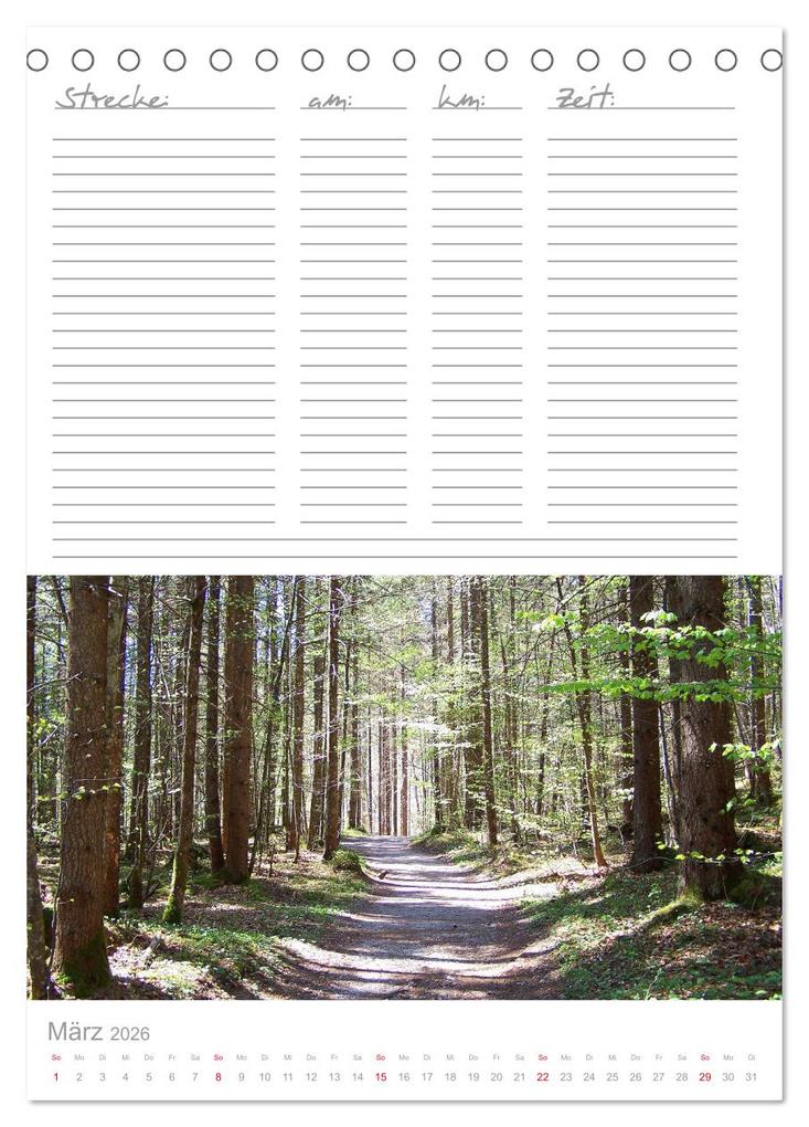 Weitere Ansicht: Lauf einfach los! Deine persönlichen Jogging Erfolge (Tischkalender 2026 DIN A5 hoch), CALVENDO Monatskalender | Michaela Schimmack, Calvendo