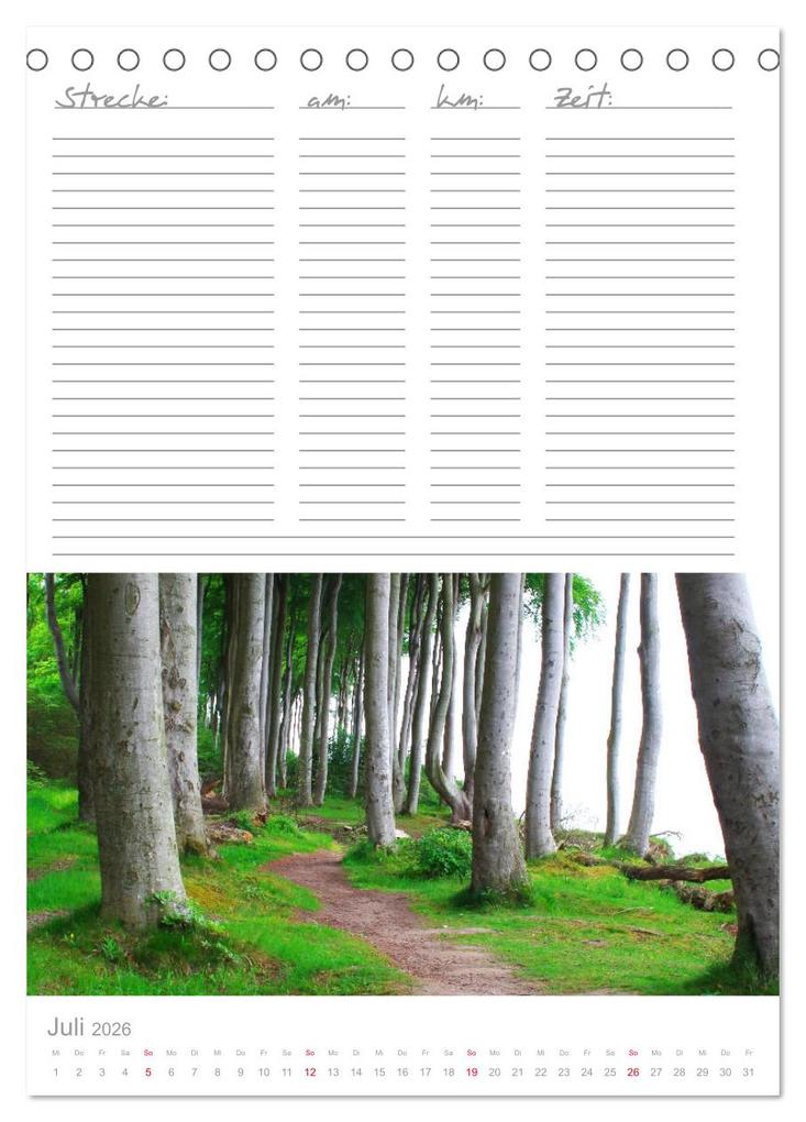 Weitere Ansicht: Lauf einfach los! Deine persönlichen Jogging Erfolge (Tischkalender 2026 DIN A5 hoch), CALVENDO Monatskalender | Michaela Schimmack, Calvendo