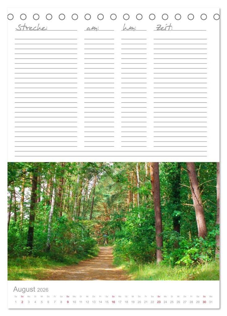 Weitere Ansicht: Lauf einfach los! Deine persönlichen Jogging Erfolge (Tischkalender 2026 DIN A5 hoch), CALVENDO Monatskalender | Michaela Schimmack, Calvendo