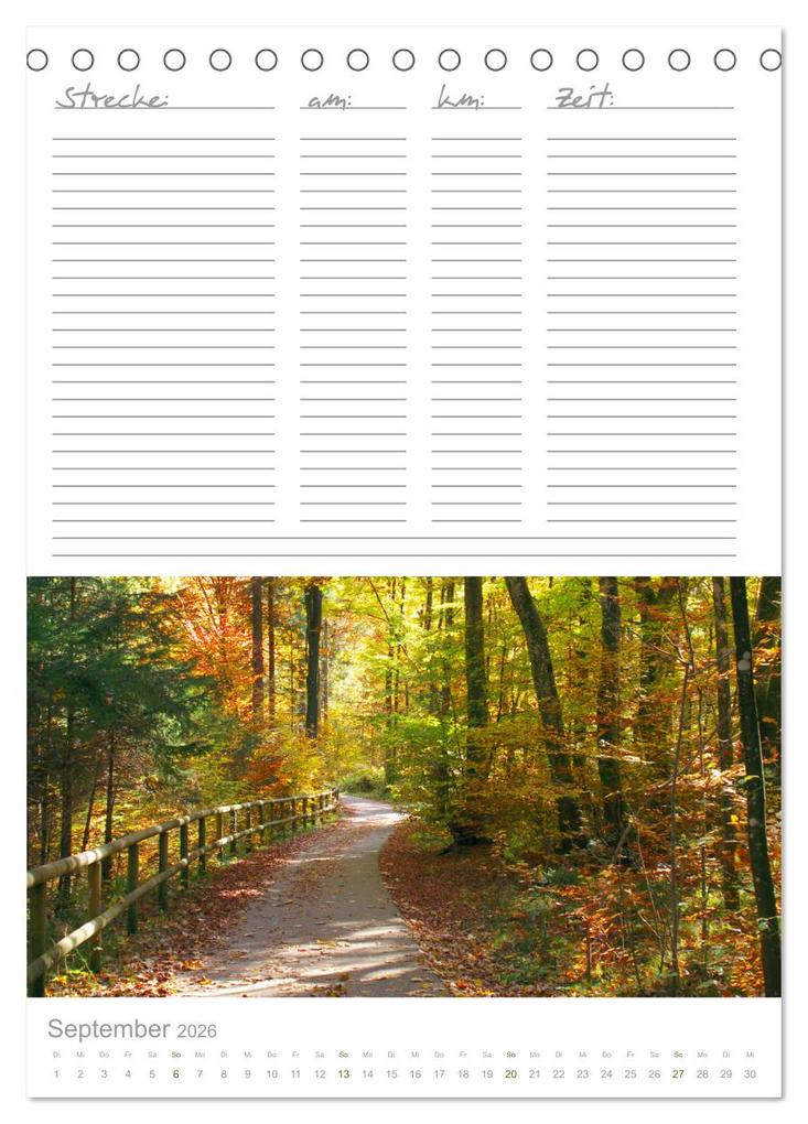 Weitere Ansicht: Lauf einfach los! Deine persönlichen Jogging Erfolge (Tischkalender 2026 DIN A5 hoch), CALVENDO Monatskalender | Michaela Schimmack, Calvendo