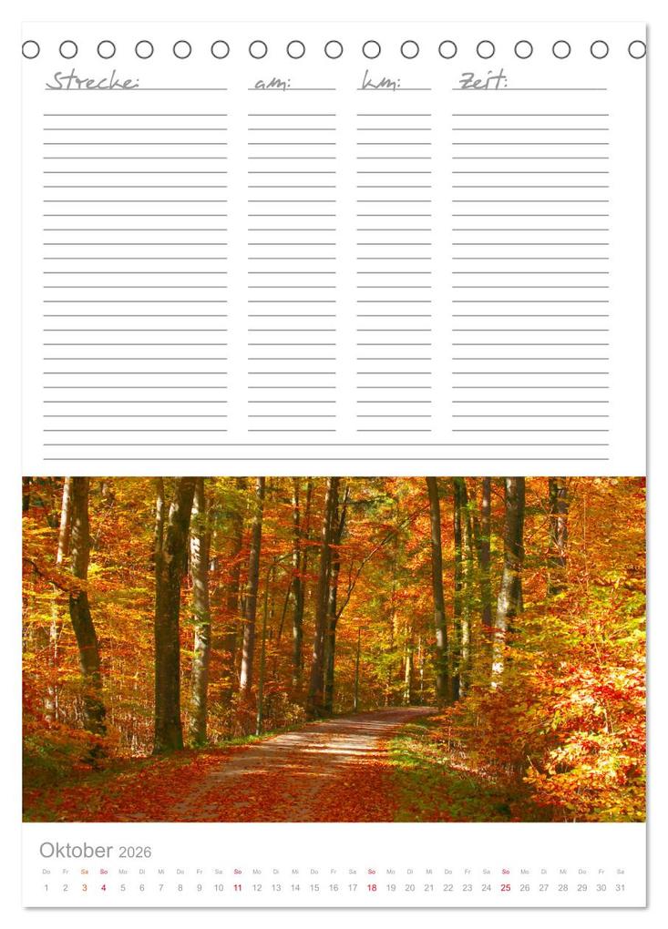 Weitere Ansicht: Lauf einfach los! Deine persönlichen Jogging Erfolge (Tischkalender 2026 DIN A5 hoch), CALVENDO Monatskalender | Michaela Schimmack, Calvendo