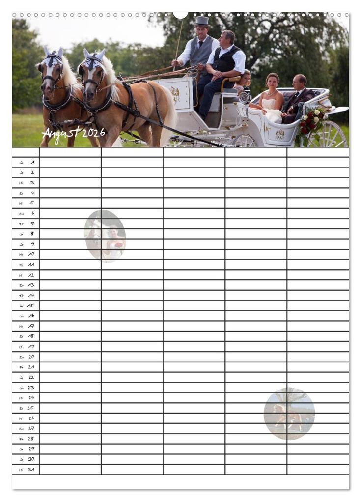 Weitere Ansicht: Haflinger Pferde - Stall- und Familienplaner 2026 (hochwertiger Premium Wandkalender 2026 DIN A2 hoch), Kunstdruck in Hochglanz | Natural-Golden.de Natural-Golden.de, Calvendo, Natural-Golden.de