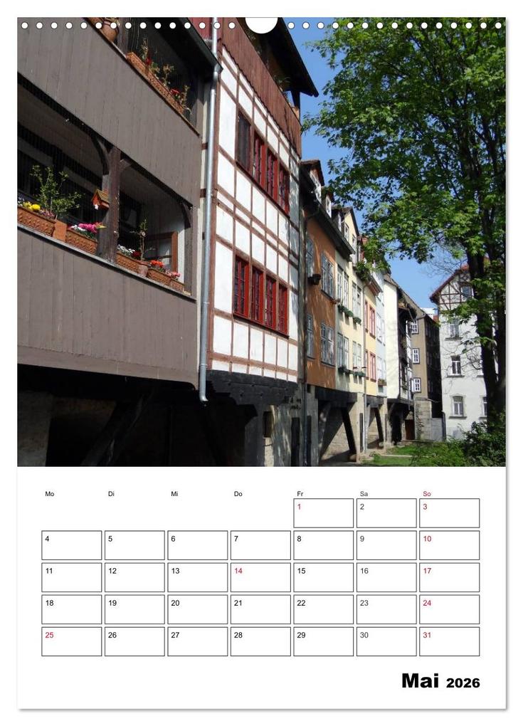Weitere Ansicht: Mein Erfurt (Wandkalender 2026 DIN A3 hoch), CALVENDO Monatskalender | Flori0 Flori0, Calvendo, Flori0