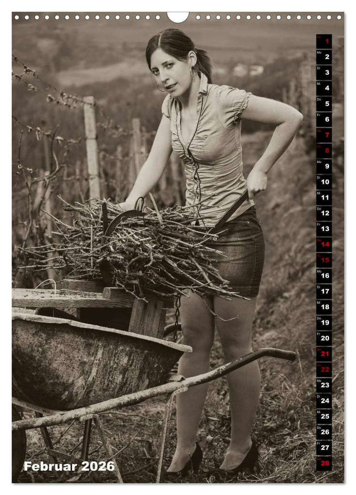 Weitere Ansicht: Weinbaukalender 2026 (Wandkalender 2026 DIN A3 hoch), CALVENDO Monatskalender | Werner Zippl, Calvendo