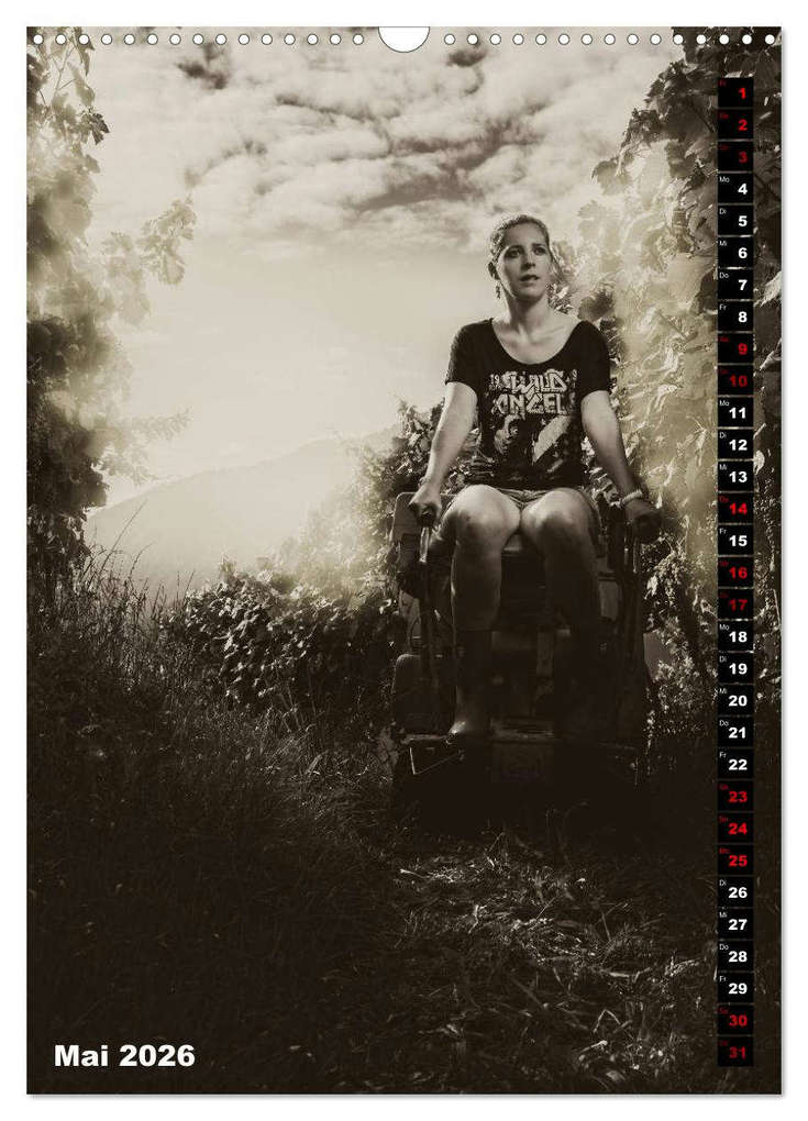 Weitere Ansicht: Weinbaukalender 2026 (Wandkalender 2026 DIN A3 hoch), CALVENDO Monatskalender | Werner Zippl, Calvendo