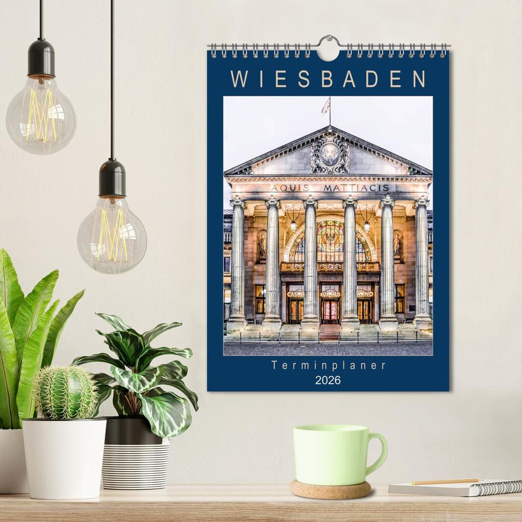 Weitere Ansicht: Wiesbaden Terminplaner (Wandkalender 2026 DIN A4 hoch), CALVENDO Monatskalender | Dieter Meyer, Calvendo