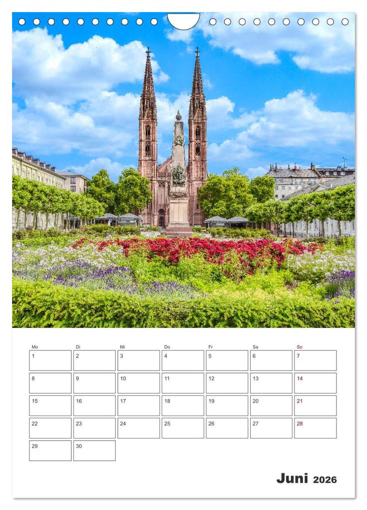 Weitere Ansicht: Wiesbaden Terminplaner (Wandkalender 2026 DIN A4 hoch), CALVENDO Monatskalender | Dieter Meyer, Calvendo