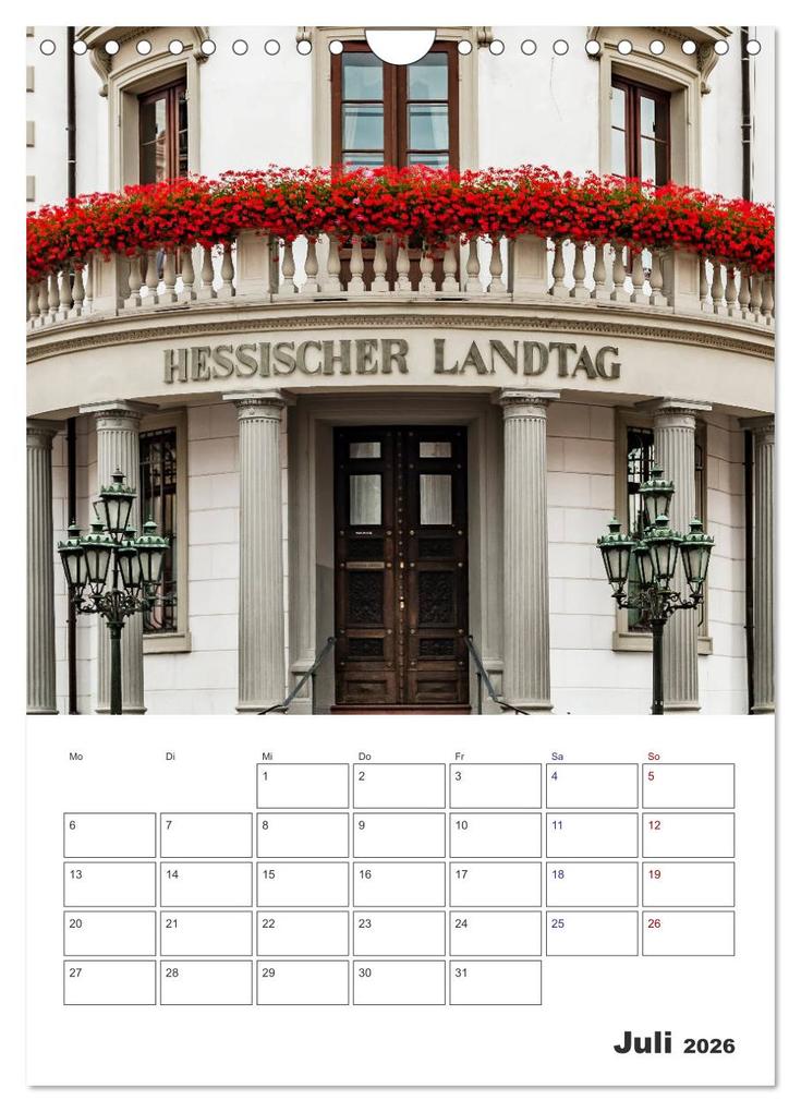 Weitere Ansicht: Wiesbaden Terminplaner (Wandkalender 2026 DIN A4 hoch), CALVENDO Monatskalender | Dieter Meyer, Calvendo