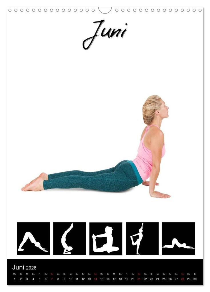 Weitere Ansicht: Yoga in Bildern (Wandkalender 2026 DIN A3 hoch), CALVENDO Monatskalender | Andy Nowack, Calvendo