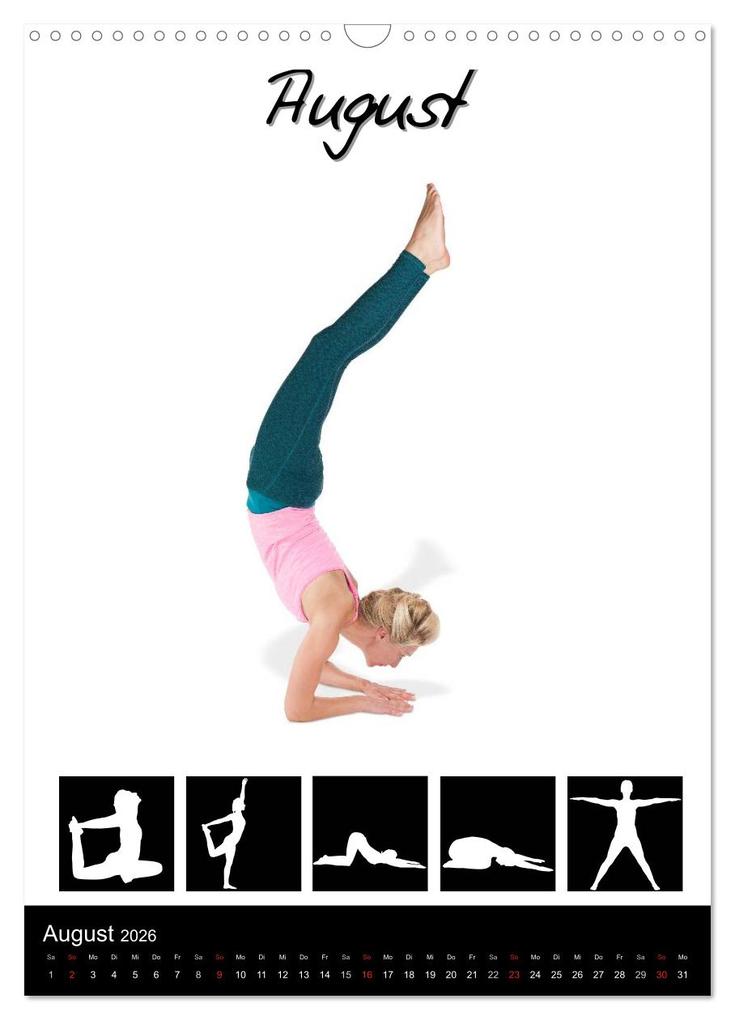 Weitere Ansicht: Yoga in Bildern (Wandkalender 2026 DIN A3 hoch), CALVENDO Monatskalender | Andy Nowack, Calvendo