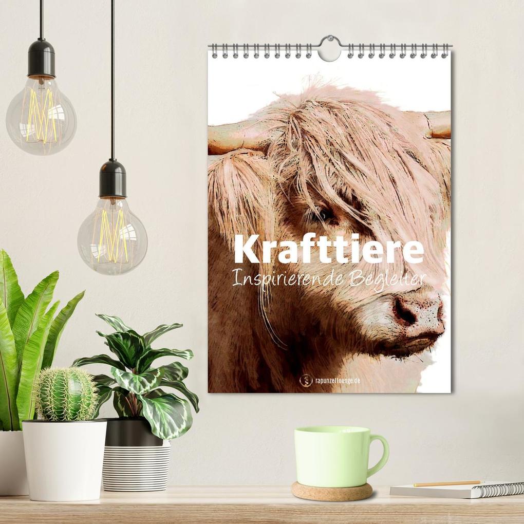 Weitere Ansicht: Krafttiere - Inspirierende Begleiter voller Magie und Seele (Wandkalender 2026 DIN A4 hoch), CALVENDO Monatskalender | Astrid Ryzek, Calvendo