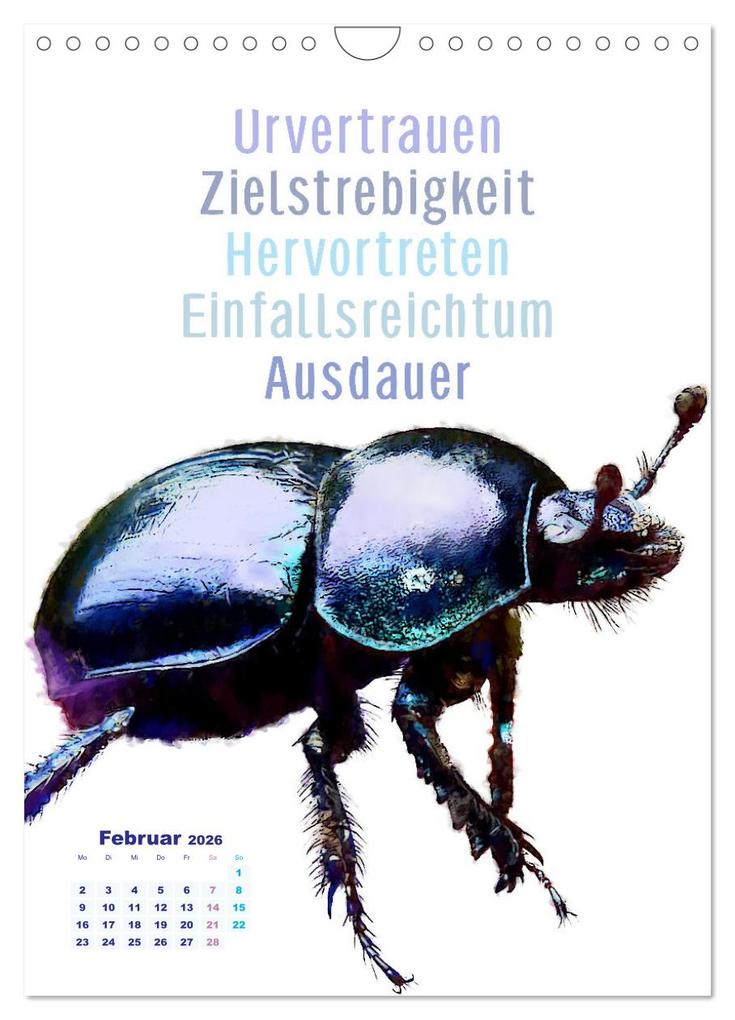 Weitere Ansicht: Krafttiere - Inspirierende Begleiter voller Magie und Seele (Wandkalender 2026 DIN A4 hoch), CALVENDO Monatskalender | Astrid Ryzek, Calvendo