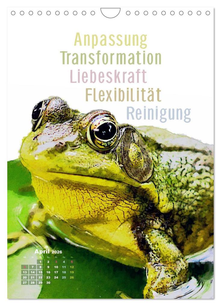 Weitere Ansicht: Krafttiere - Inspirierende Begleiter voller Magie und Seele (Wandkalender 2026 DIN A4 hoch), CALVENDO Monatskalender | Astrid Ryzek, Calvendo