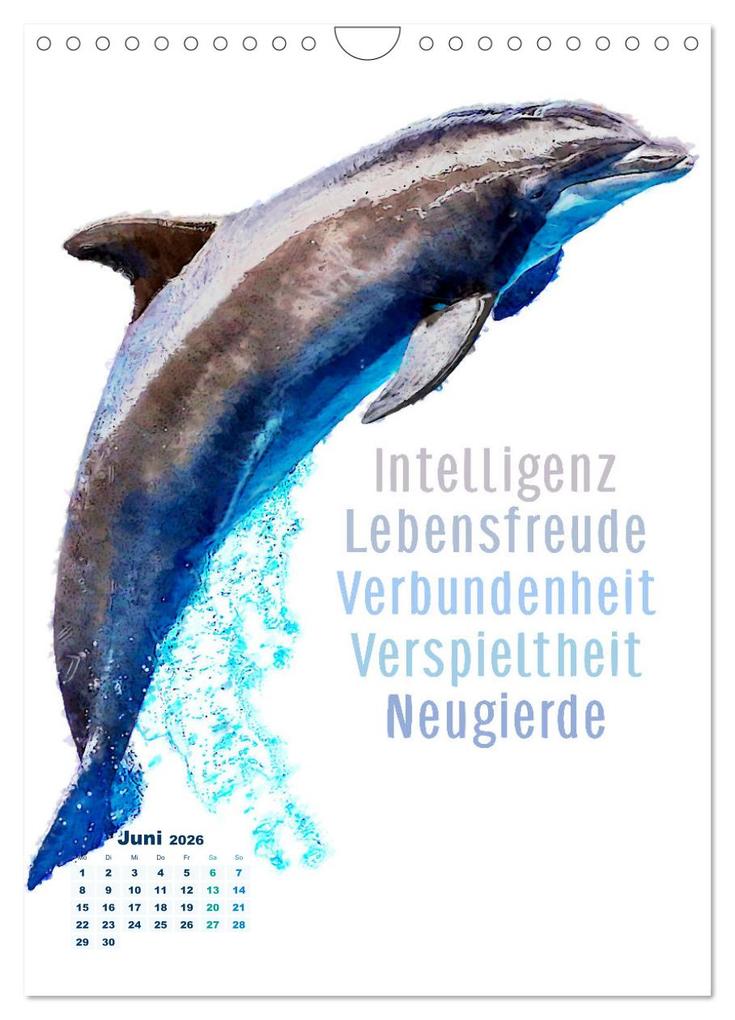 Weitere Ansicht: Krafttiere - Inspirierende Begleiter voller Magie und Seele (Wandkalender 2026 DIN A4 hoch), CALVENDO Monatskalender | Astrid Ryzek, Calvendo