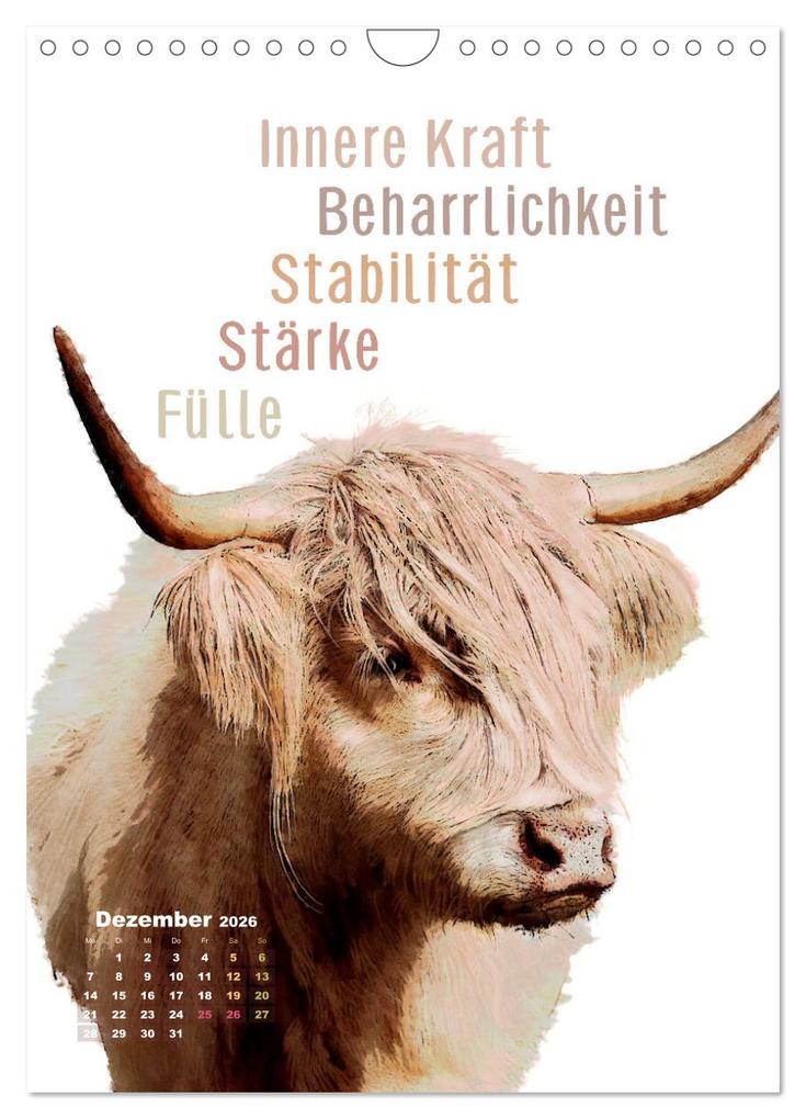 Weitere Ansicht: Krafttiere - Inspirierende Begleiter voller Magie und Seele (Wandkalender 2026 DIN A4 hoch), CALVENDO Monatskalender | Astrid Ryzek, Calvendo