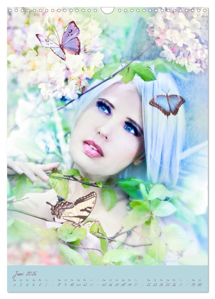 Weitere Ansicht: Lichtwesen - Die helle Seite der Magie (Wandkalender 2026 DIN A3 hoch), CALVENDO Monatskalender | Ravienne Art, Calvendo