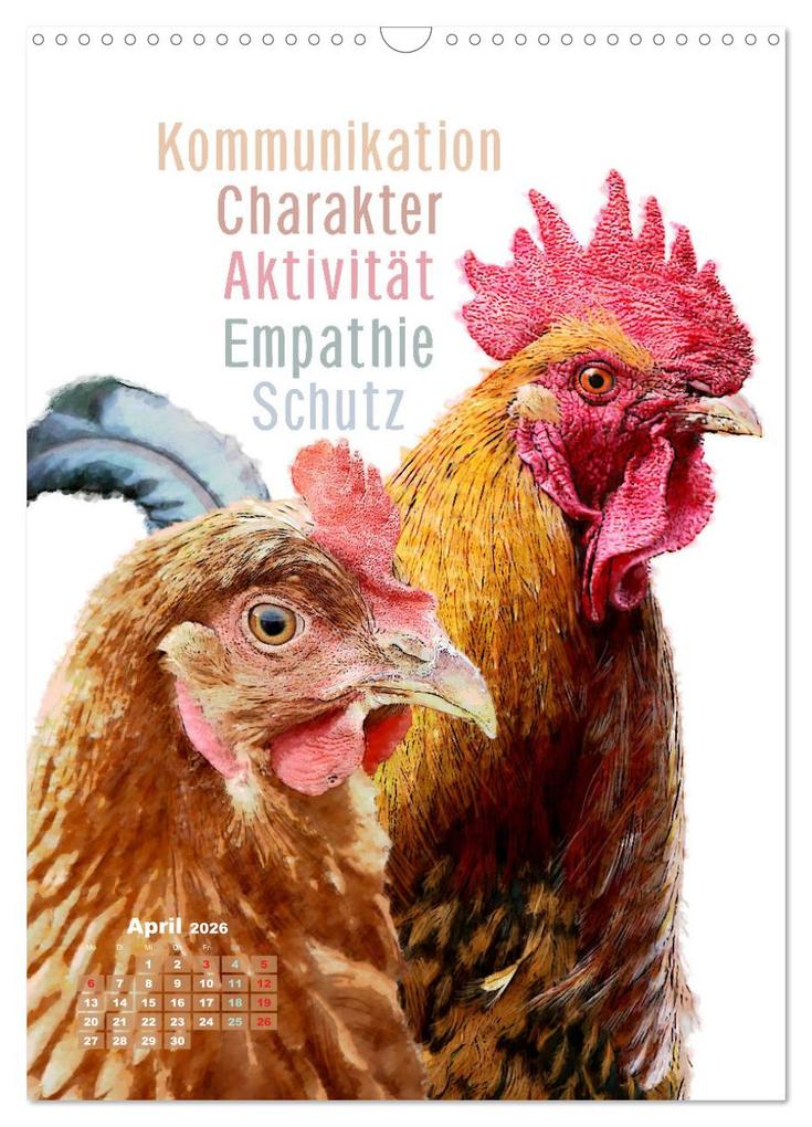 Weitere Ansicht: Welche spirituelle Bedeutung hat dieser Vogel? (Wandkalender 2026 DIN A3 hoch), CALVENDO Monatskalender | Astrid Ryzek - Rapunzel-Lounge, Calvendo