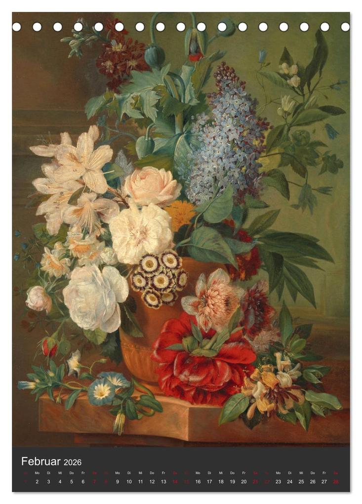 Weitere Ansicht: Blumenstücke 2026 (Tischkalender 2026 DIN A5 hoch), CALVENDO Monatskalender | ARTOTHEK - Bildagentur der Museen, Calvendo