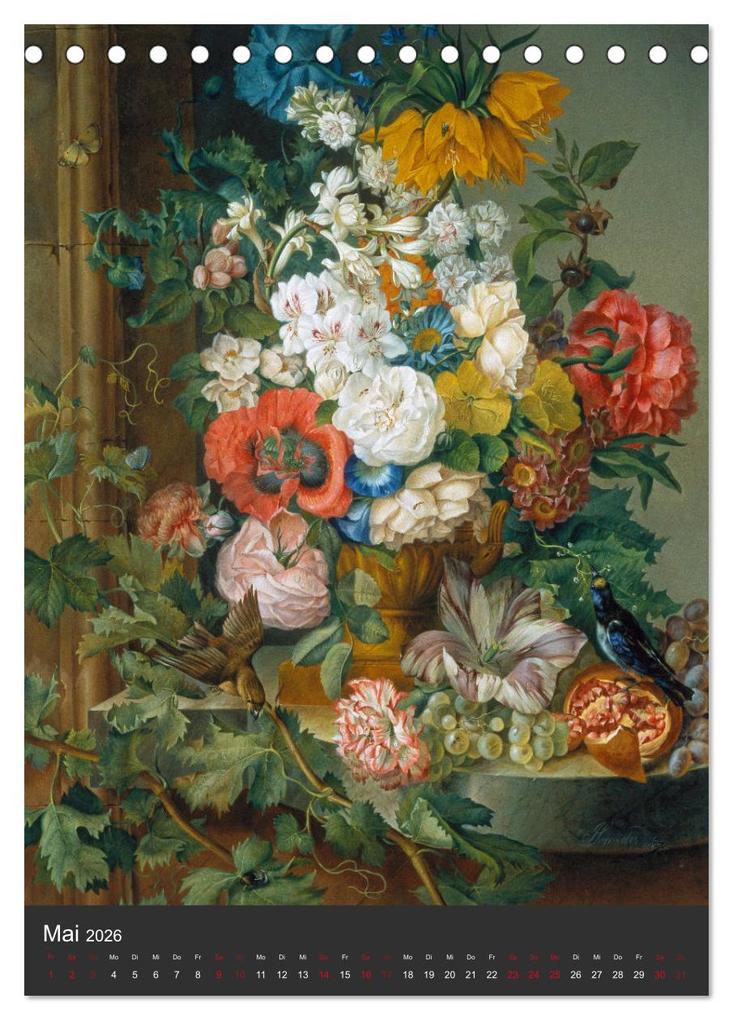 Weitere Ansicht: Blumenstücke 2026 (Tischkalender 2026 DIN A5 hoch), CALVENDO Monatskalender | ARTOTHEK - Bildagentur der Museen, Calvendo