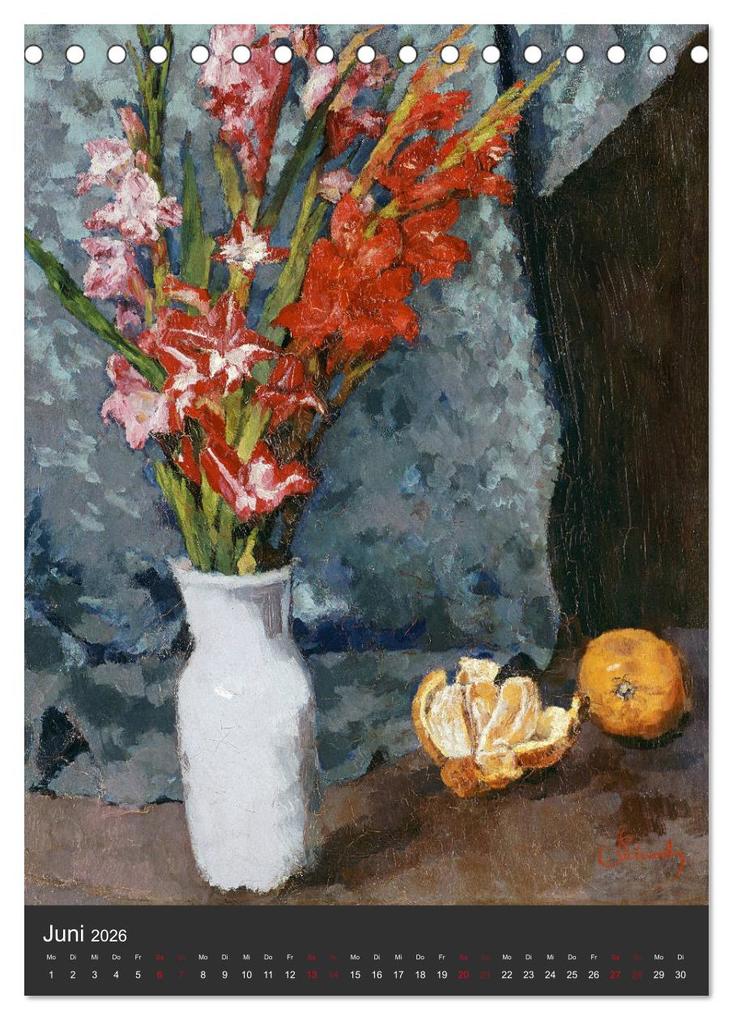 Weitere Ansicht: Blumenstücke 2026 (Tischkalender 2026 DIN A5 hoch), CALVENDO Monatskalender | ARTOTHEK - Bildagentur der Museen, Calvendo