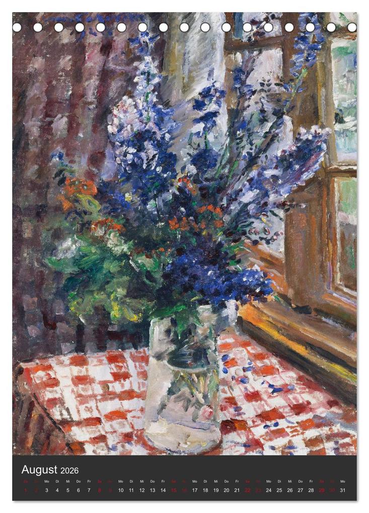 Weitere Ansicht: Blumenstücke 2026 (Tischkalender 2026 DIN A5 hoch), CALVENDO Monatskalender | ARTOTHEK - Bildagentur der Museen, Calvendo