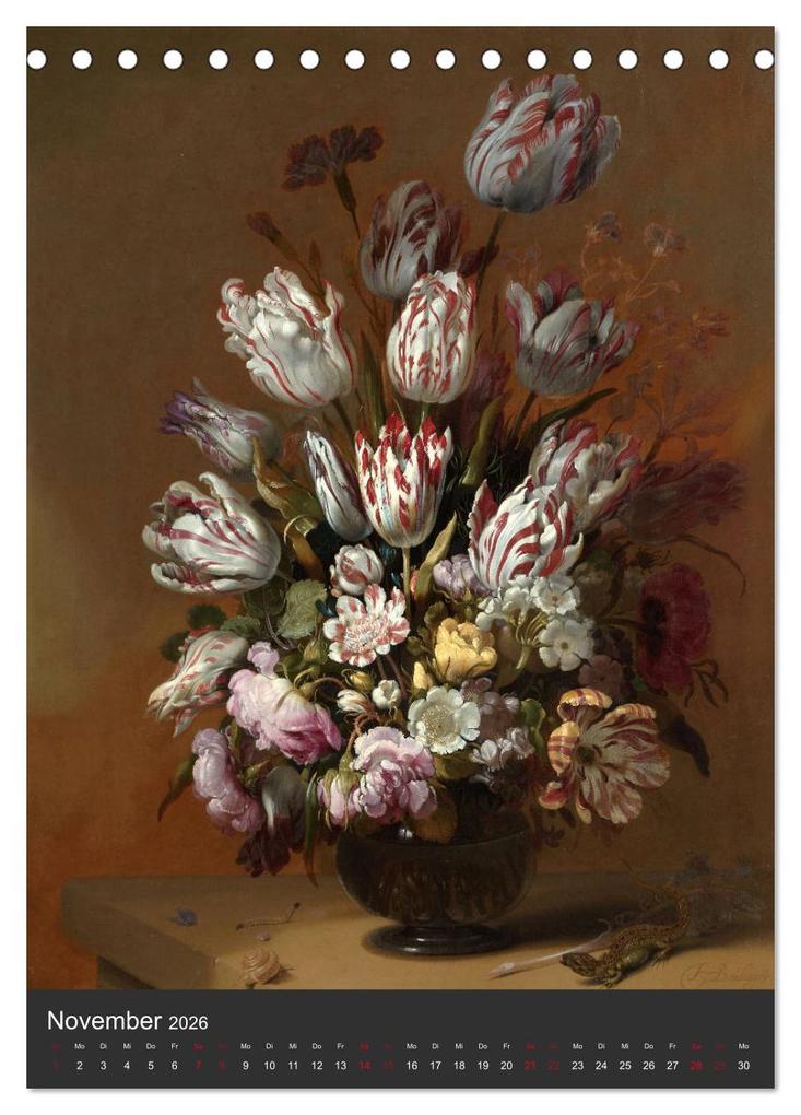 Weitere Ansicht: Blumenstücke 2026 (Tischkalender 2026 DIN A5 hoch), CALVENDO Monatskalender | ARTOTHEK - Bildagentur der Museen, Calvendo