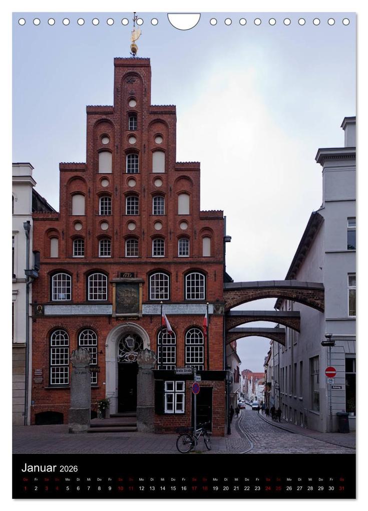 Weitere Ansicht: Lübeck - Hanseschönheit in Insellage (Wandkalender 2026 DIN A4 hoch), CALVENDO Monatskalender | U boeTtchEr, Calvendo