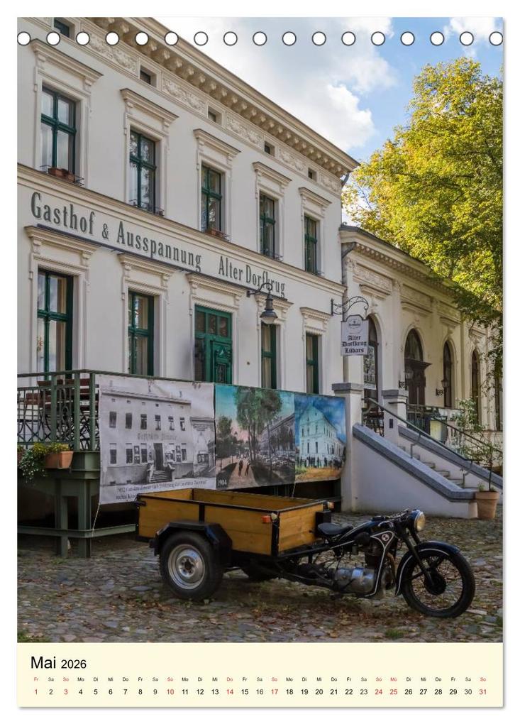 Weitere Ansicht: BERLIN LÜBARS jwd (Tischkalender 2026 DIN A5 hoch), CALVENDO Monatskalender | Calvendo, Melanie Viola