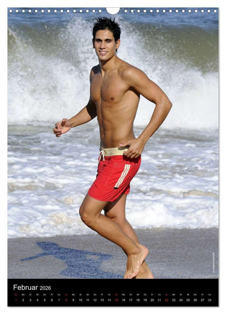Weitere Ansicht: Strandboys 2026 (Wandkalender 2026 DIN A3 hoch), CALVENDO Monatskalender | Calvendo, Malestockphoto, malestockphoto malestockphoto