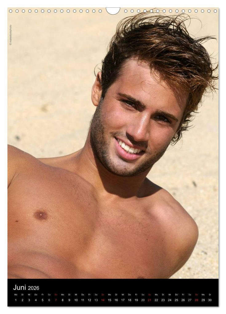 Weitere Ansicht: Strandboys 2026 (Wandkalender 2026 DIN A3 hoch), CALVENDO Monatskalender | Calvendo, Malestockphoto, malestockphoto malestockphoto