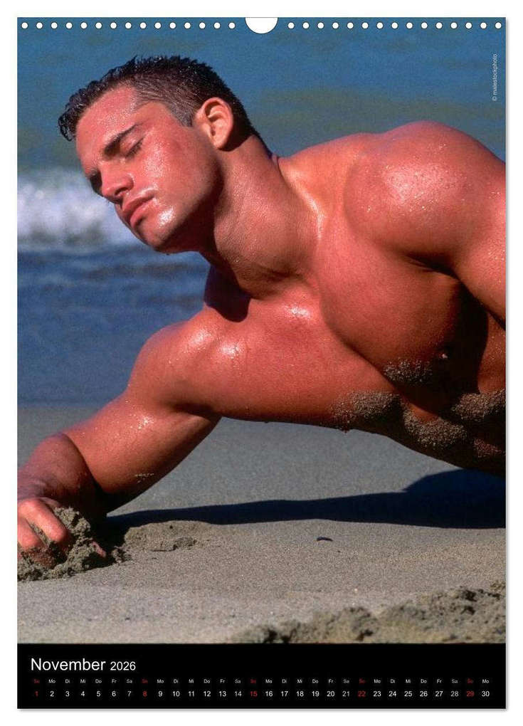 Weitere Ansicht: Strandboys 2026 (Wandkalender 2026 DIN A3 hoch), CALVENDO Monatskalender | Calvendo, Malestockphoto, malestockphoto malestockphoto