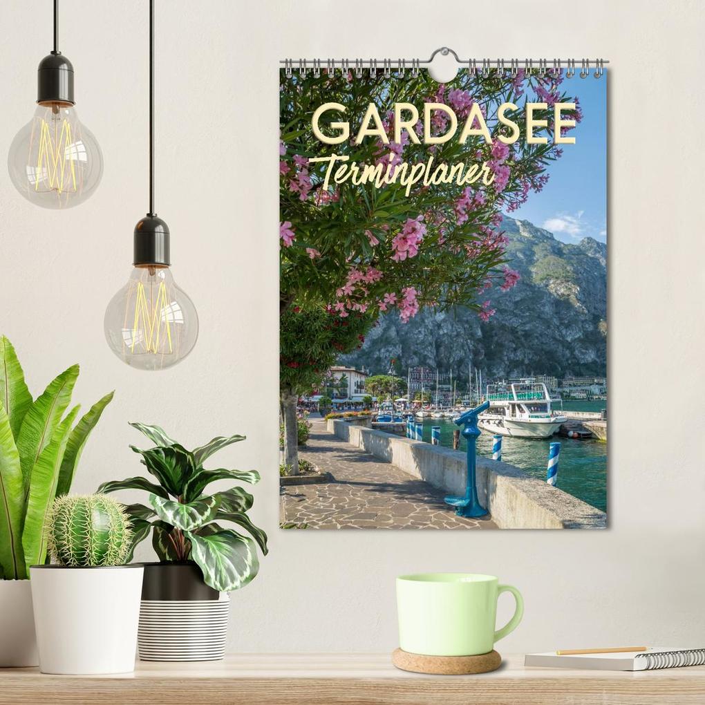 Weitere Ansicht: GARDASEE Terminplaner (Wandkalender 2026 DIN A4 hoch), CALVENDO Monatskalender | Calvendo, Melanie Viola