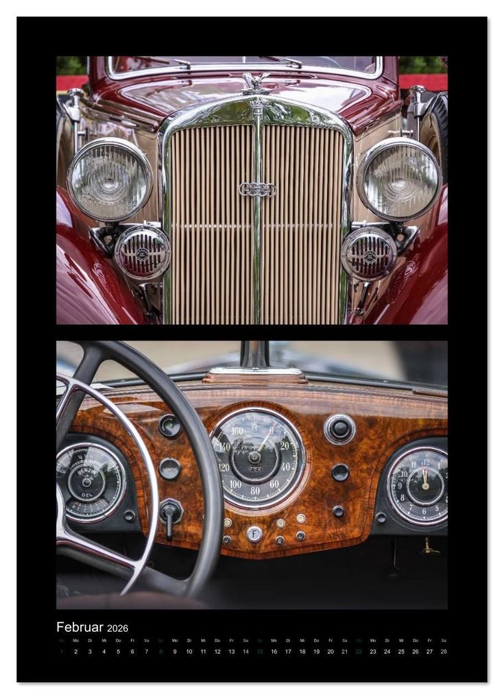 Weitere Ansicht: Klassische Oldtimer (Wandkalender 2026 DIN A4 hoch), CALVENDO Monatskalender | Calvendo, Christian Müringer