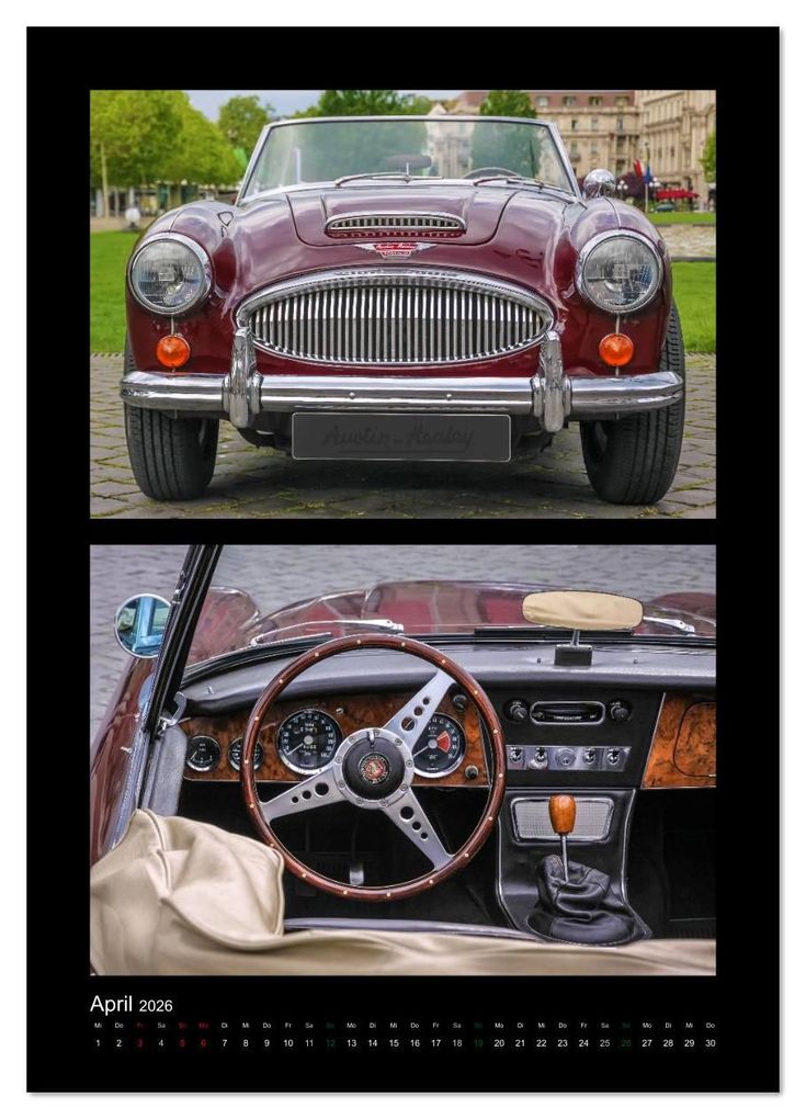 Weitere Ansicht: Klassische Oldtimer (Wandkalender 2026 DIN A4 hoch), CALVENDO Monatskalender | Calvendo, Christian Müringer