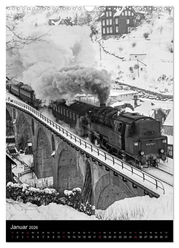 Weitere Ansicht: Dampfloks 95.0 im Einsatz (Wandkalender 2026 DIN A3 hoch), CALVENDO Monatskalender | Calvendo, M. Dietsch