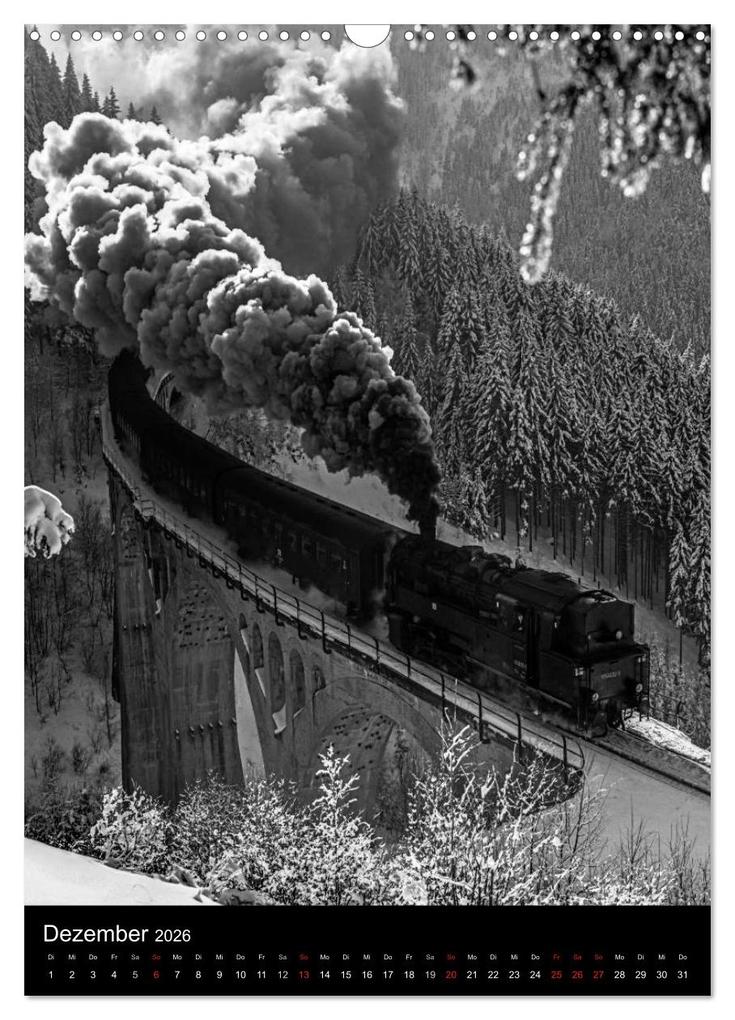Weitere Ansicht: Dampfloks 95.0 im Einsatz (Wandkalender 2026 DIN A3 hoch), CALVENDO Monatskalender | Calvendo, M. Dietsch