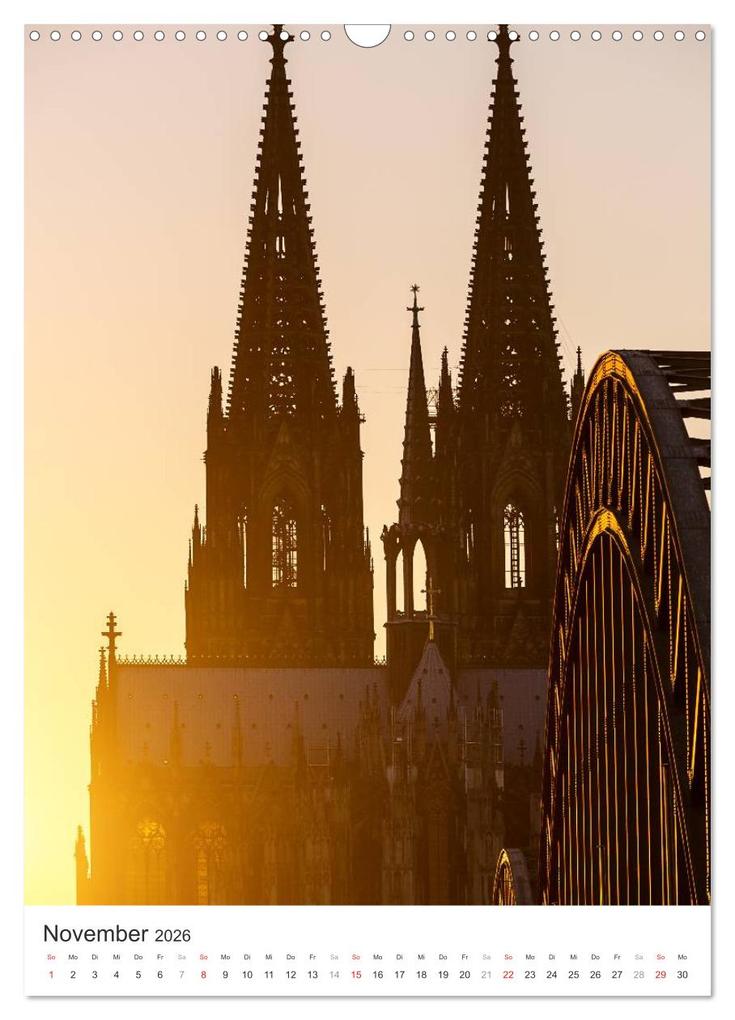 Weitere Ansicht: Kölner Dom - Blickwinkel auf ein Wahrzeichen (Wandkalender 2026 DIN A3 hoch), CALVENDO Monatskalender | Calvendo, rclassen, rclassen rclassen