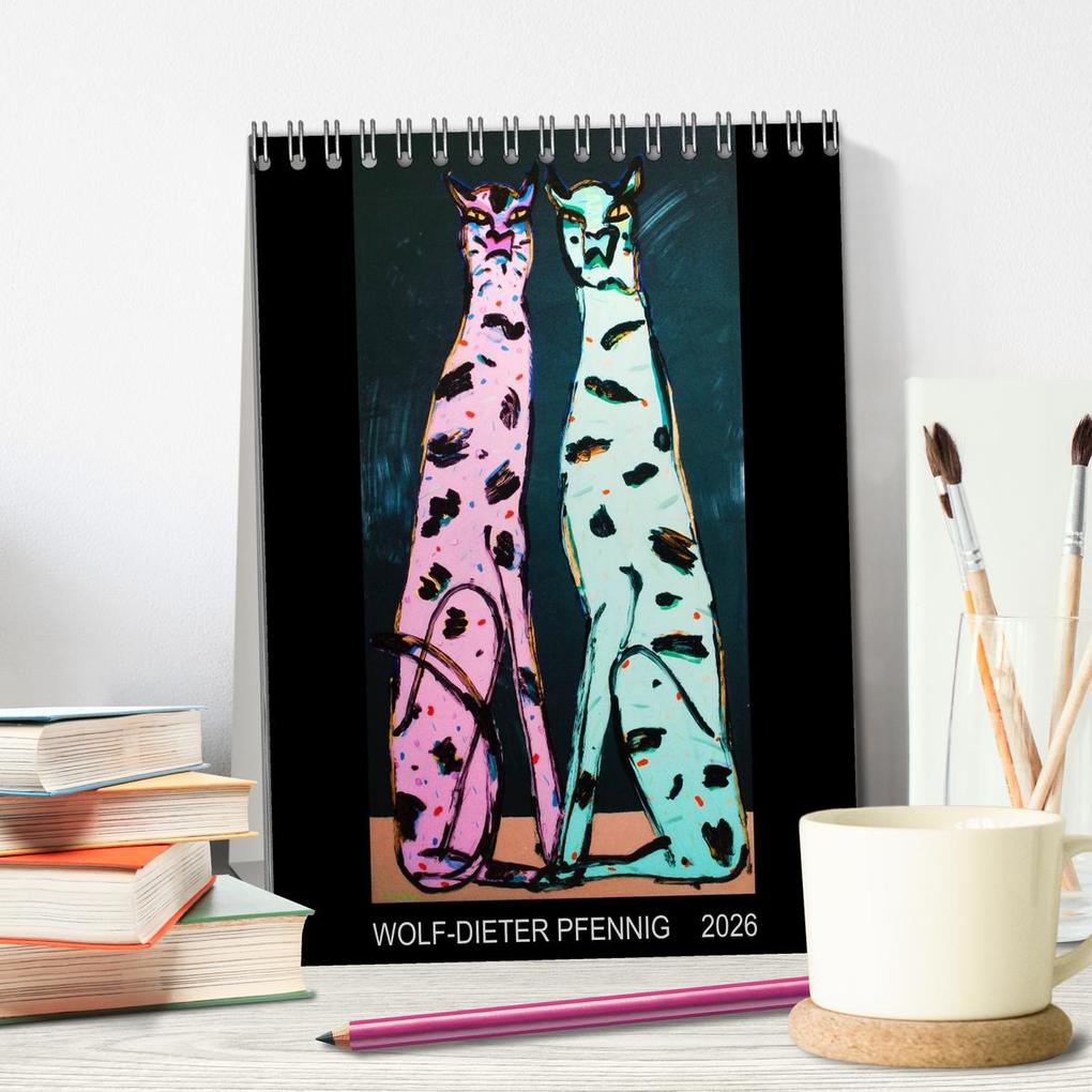 Weitere Ansicht: Wolf-Dieter Pfennig Kalender (Tischkalender 2026 DIN A5 hoch), CALVENDO Monatskalender | Calvendo, Wolf-Dieter Pfennig