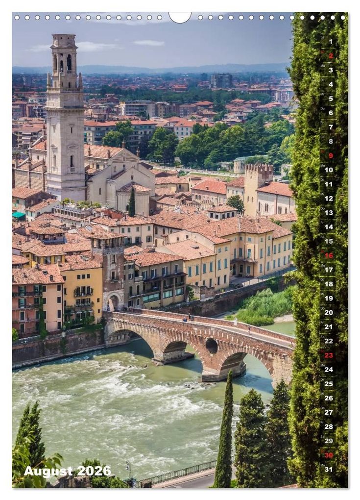Weitere Ansicht: VERONA Bildschöne Altstadt (Wandkalender 2026 DIN A3 hoch), CALVENDO Monatskalender | Calvendo, Melanie Viola