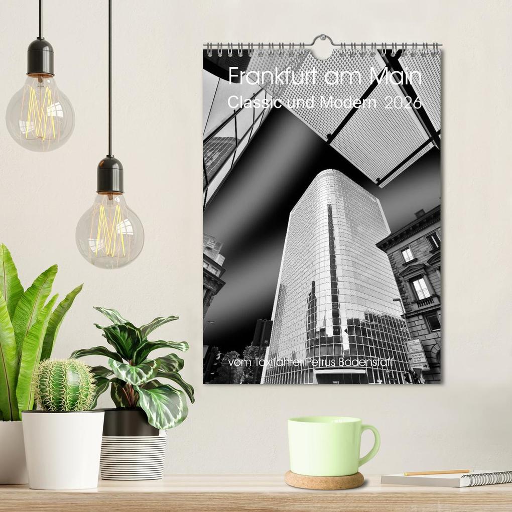 Weitere Ansicht: Frankfurt am Main - Classic und Modern (Wandkalender 2026 DIN A4 hoch), CALVENDO Monatskalender | Calvendo, Petrus Bodenstaff