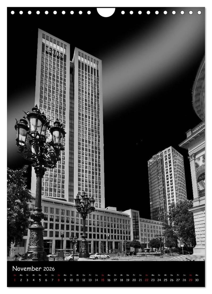 Weitere Ansicht: Frankfurt am Main - Classic und Modern (Wandkalender 2026 DIN A4 hoch), CALVENDO Monatskalender | Calvendo, Petrus Bodenstaff