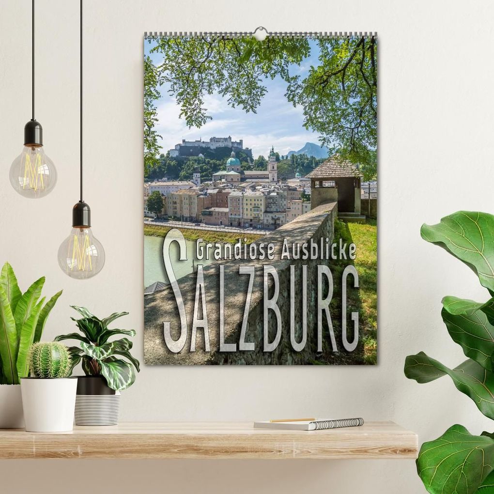 Weitere Ansicht: SALZBURG Grandiose Ausblicke (Wandkalender 2026 DIN A2 hoch), CALVENDO Monatskalender | Calvendo, Melanie Viola